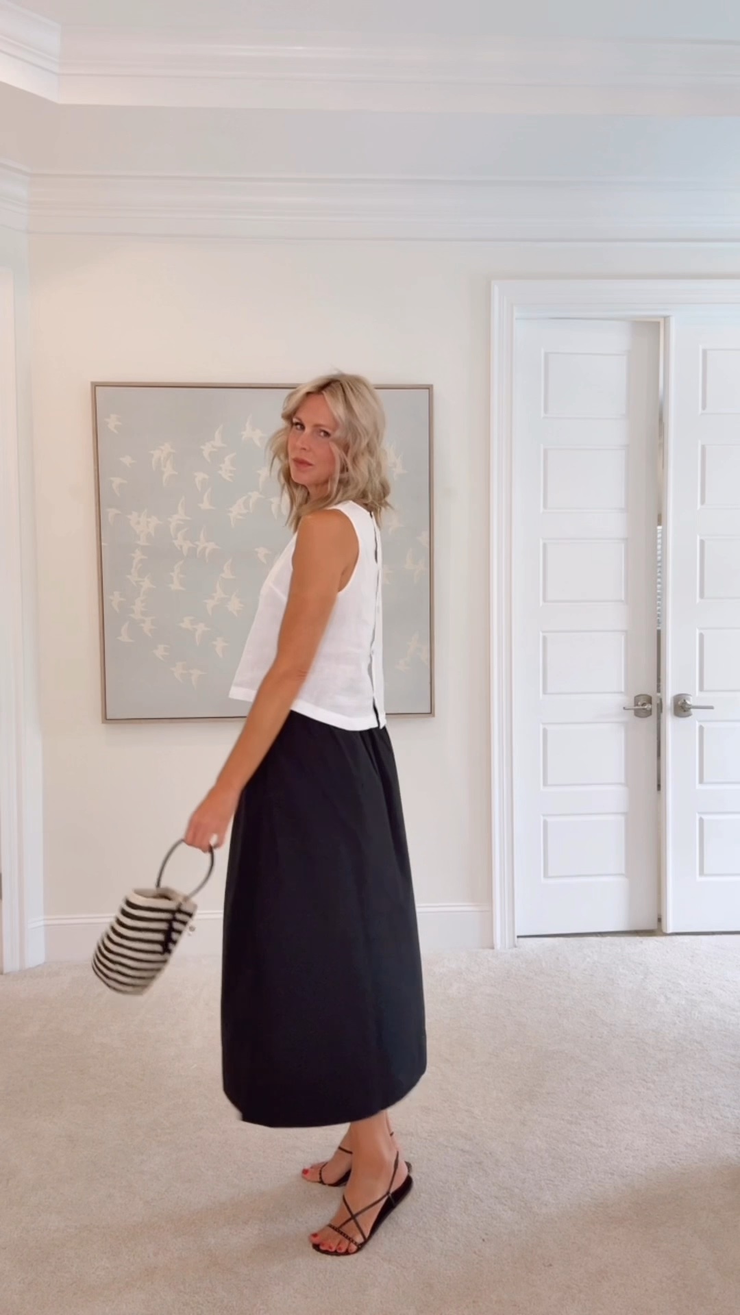 One easy skirt for travel, so many ways to style! Quince, black maxi

#LTKootd #LTKmomlife #LTKTravel
