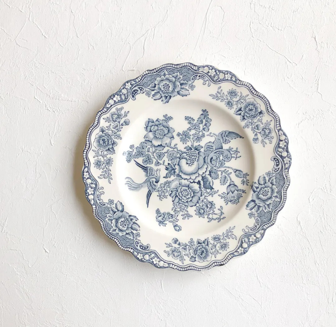 Vintage Plate Bristol by Crown Ducal, 20 Cm / 8 Blue & White Transferware Wedding Photography Cak... | Etsy (US)