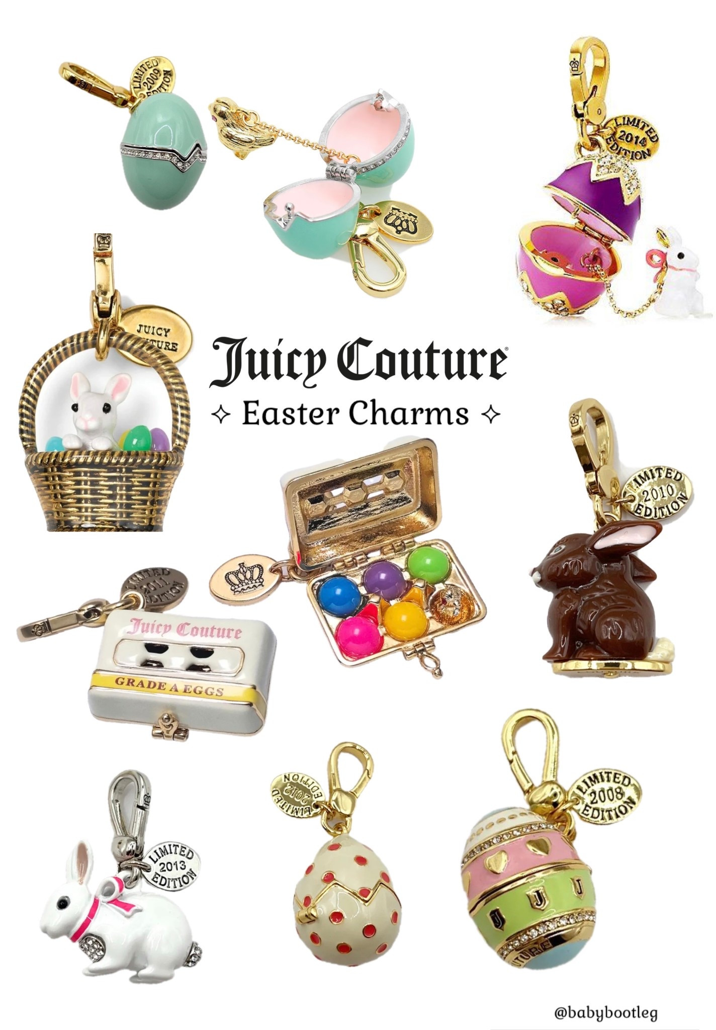 Vintage Juicy Couture Easter charms 🐇✨🐣🪺

#LTKSeasonal #LTKSpringSale