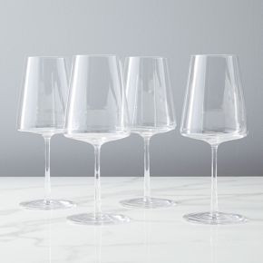 Horizon Lead-Free Crystal Red Wine Glass Sets | West Elm (US)
