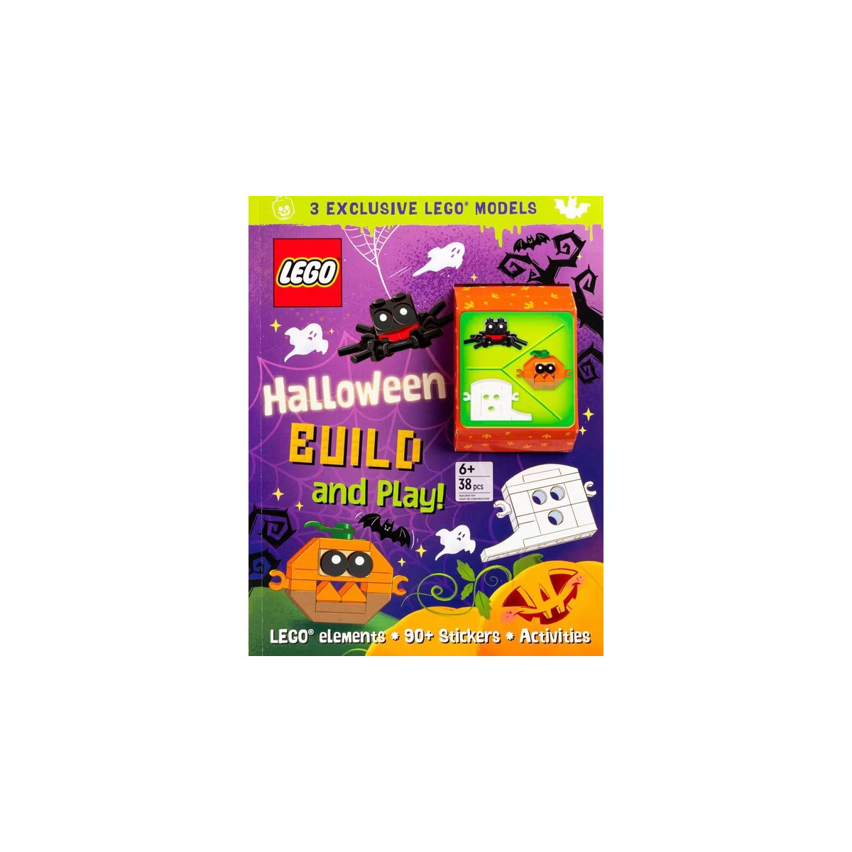 Lego Books: Halloween Build and Play! - (Activity Book with Minifigure) by  Ameet Publishing (Pap... | Target