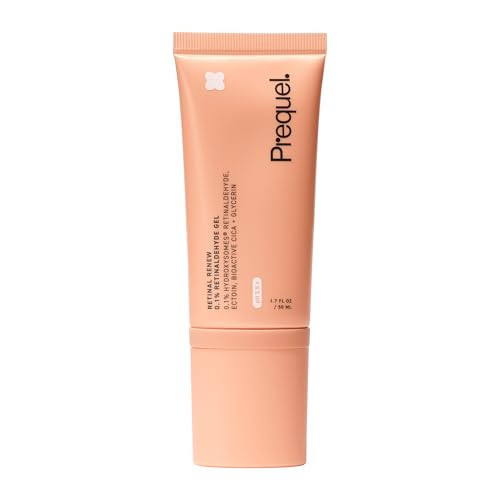 Prequel Skin Retinal Renew – 0.1% Retinaldehyde Gel with Ectoin, Cica & Jojoba Oil – Smooths Texture, Firms & Evens Tone – Supports Skin Barrier – Dermatologist Developed – Low-Irritation Retinoid | Amazon (US)