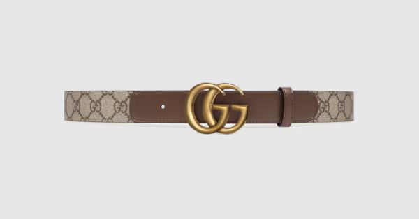 Gucci GG belt with Double G buckle | Gucci (US)