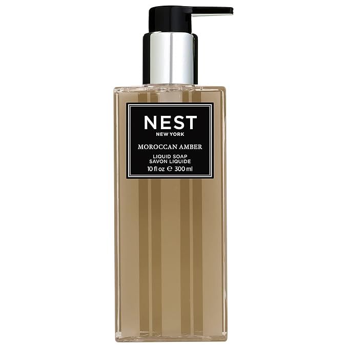 NEST Fragrances Moroccan Amber Liquid Hand Soap, 10 Fl Oz | Amazon (US)