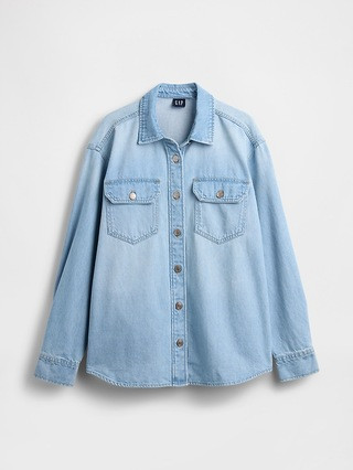 Denim Western Shirt Jacket | Gap (US)