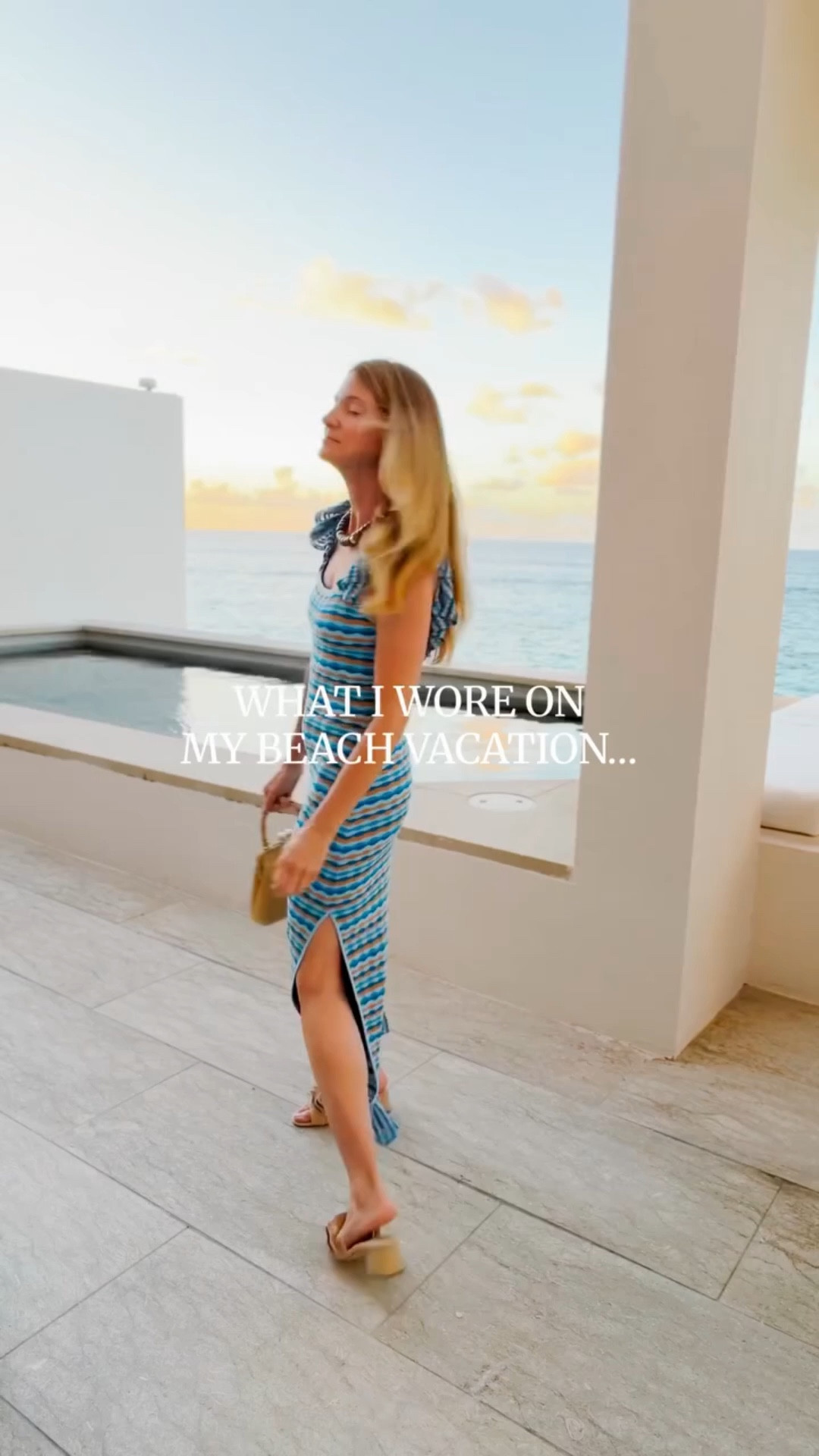 🌊This is my round up of my mix of high - low resort outfits on our spring break vacation to Anguilla last week!

I always say I love a good look for less, but appreciate a good elevated find too. ✨

If you love classic New England prep style mixed with feminine Southern charm, blue and white and timeless sophistication - you are in the right place.

#vacationoutfit #classicstyle