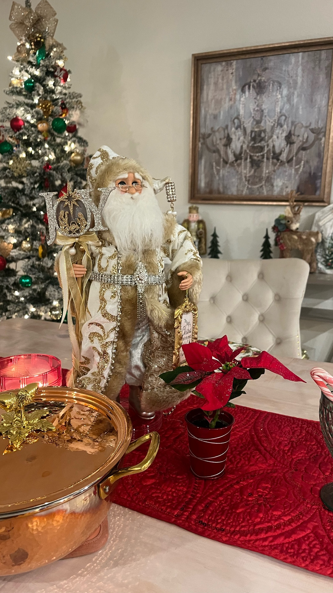 Christmas tablescape 
#holidaydecor #christmasdecor

#LTKHoliday #LTKOver40 #LTKGiftGuide