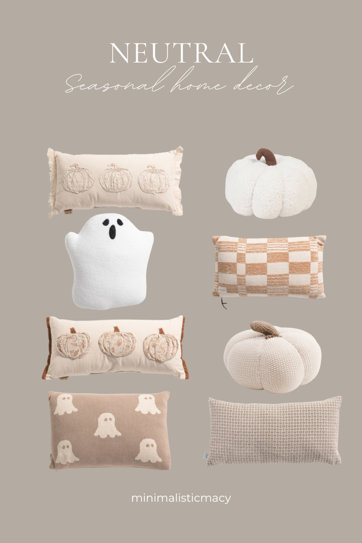 The cutest neutral seasonal decor!

#LTKHome