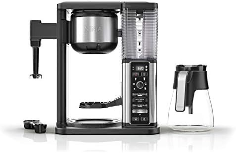 Ninja CM400C, Specialty Coffee Maker with Fold-Away Frother and Glass Carafe, Six Brew Sizes, Bla... | Amazon (CA)