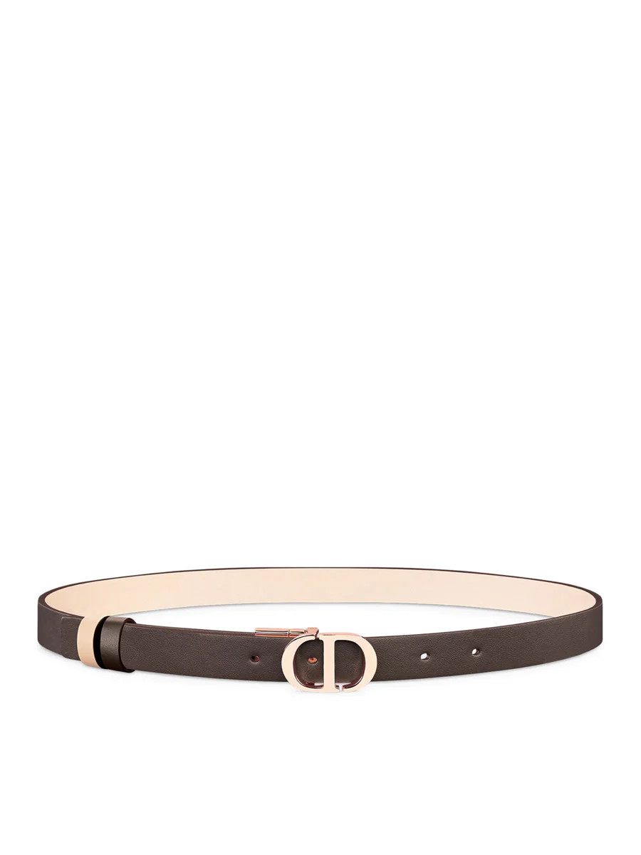 30 MONTAIGNE REVERSIBLE BELT IN SMOOTH CALFSKIN | Suitnegozi INT
