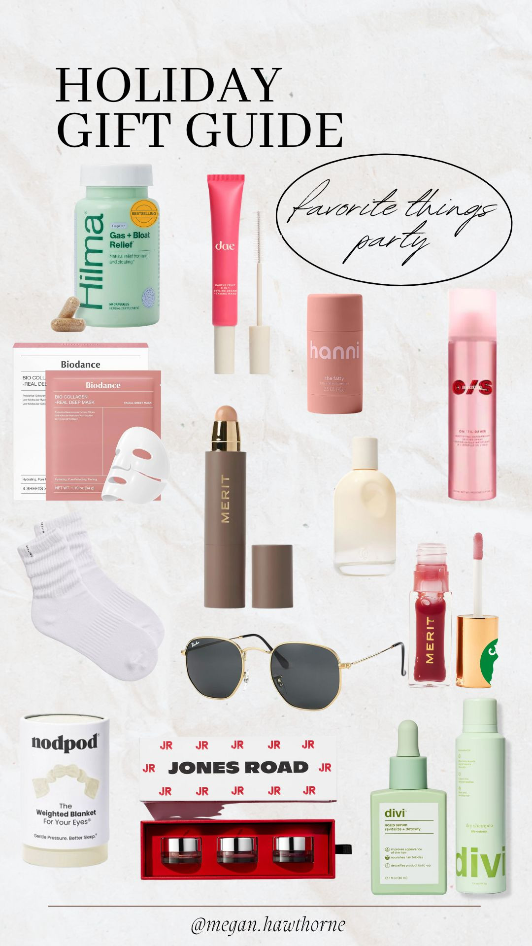 Holiday Gift Guide: Favorite Things Party / What I'd Bring 

These are a few of my favorite things 💕 

 #LTKGiftGuide #LTKHoliday #LTKselfcare