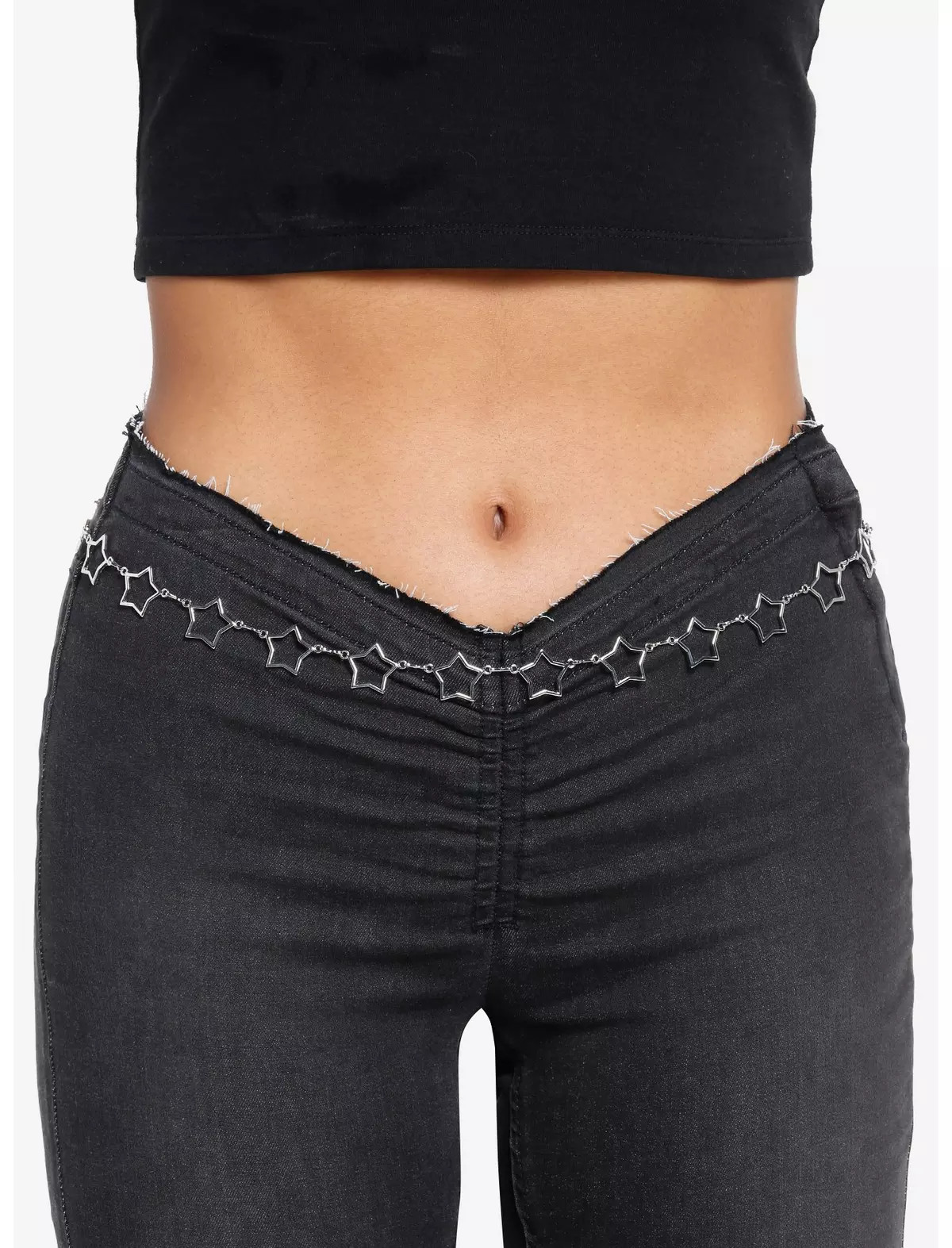Silver Star Chain Belt | Hot Topic | Hot Topic