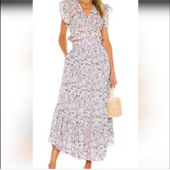 Free people 2 piece combo set skirt & crop top cottagecore sexy | Poshmark