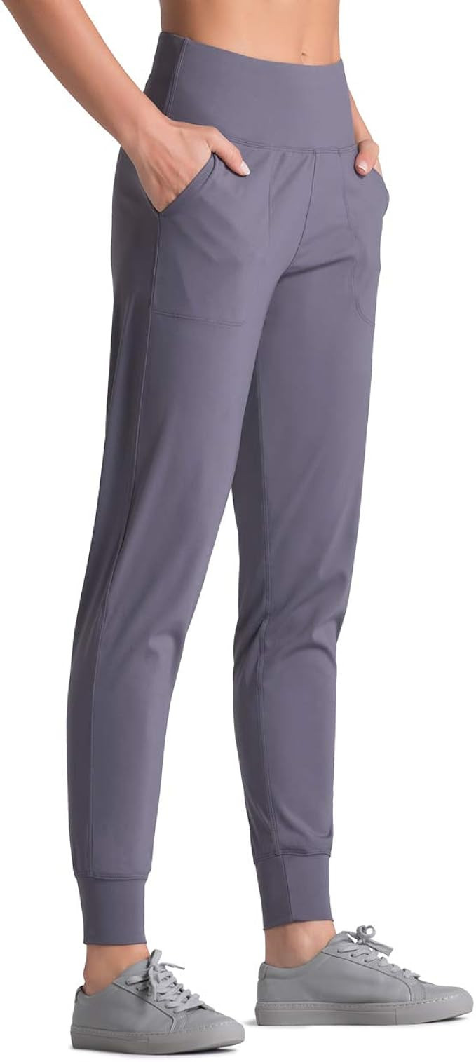 Dragon Fit Joggers for Women with Pockets,High Waist Workout Yoga Tapered Sweatpants Women's Loun... | Amazon (US)