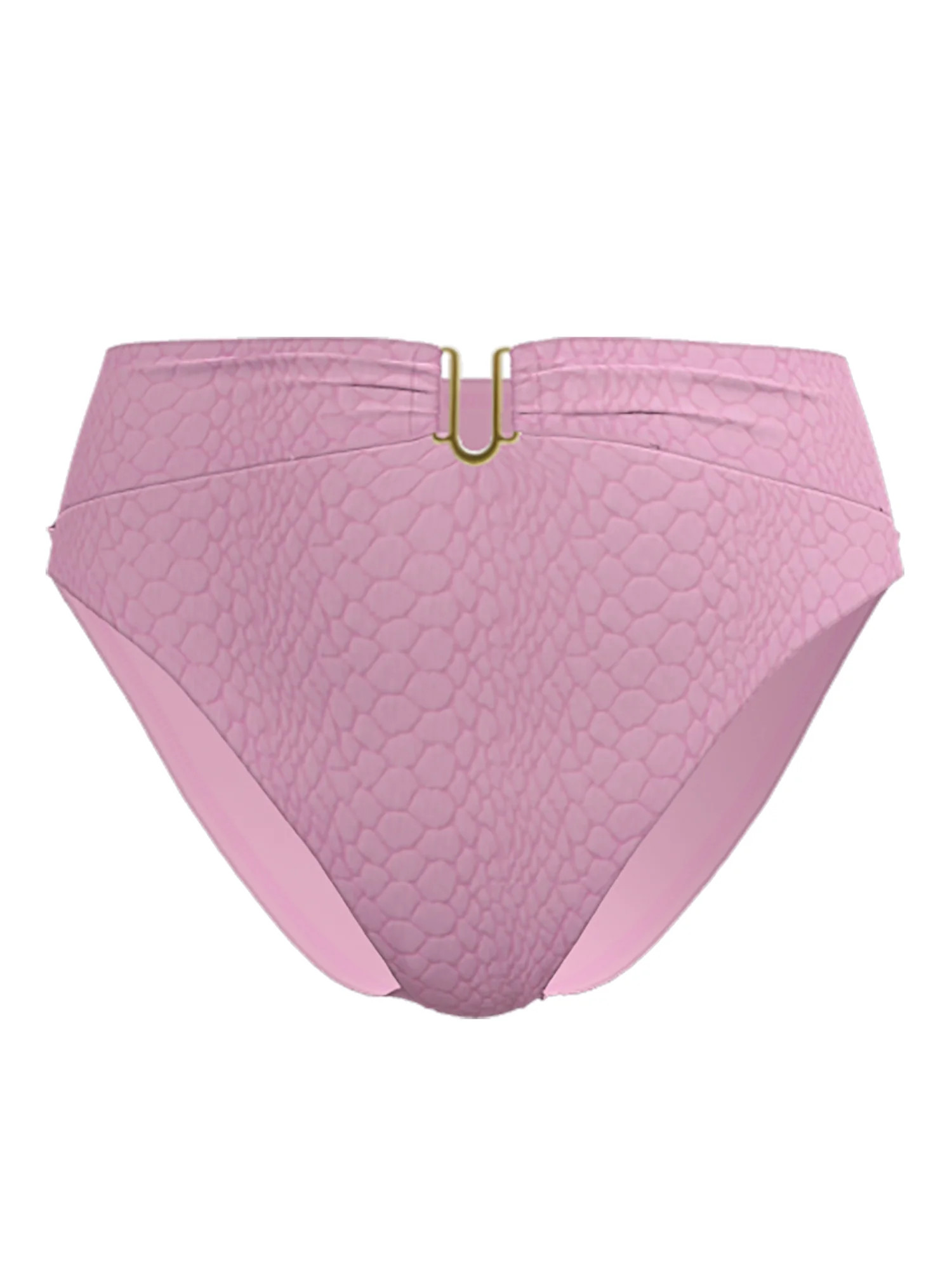 Time and Tru Women's U-Trim High Waist Bikini Swim Bottoms, Sizes S-3X | Walmart (US)