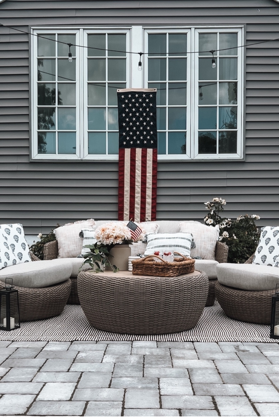 Fourth of July outdoor patio decor

#LTKSeasonal #LTKFind #LTKhome
