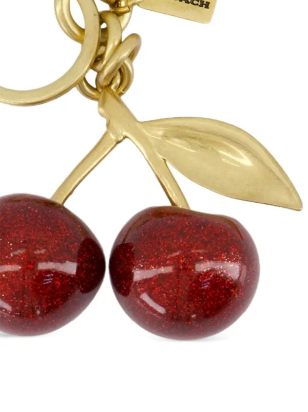 CoachCherry glitter keyring | Farfetch (CN)