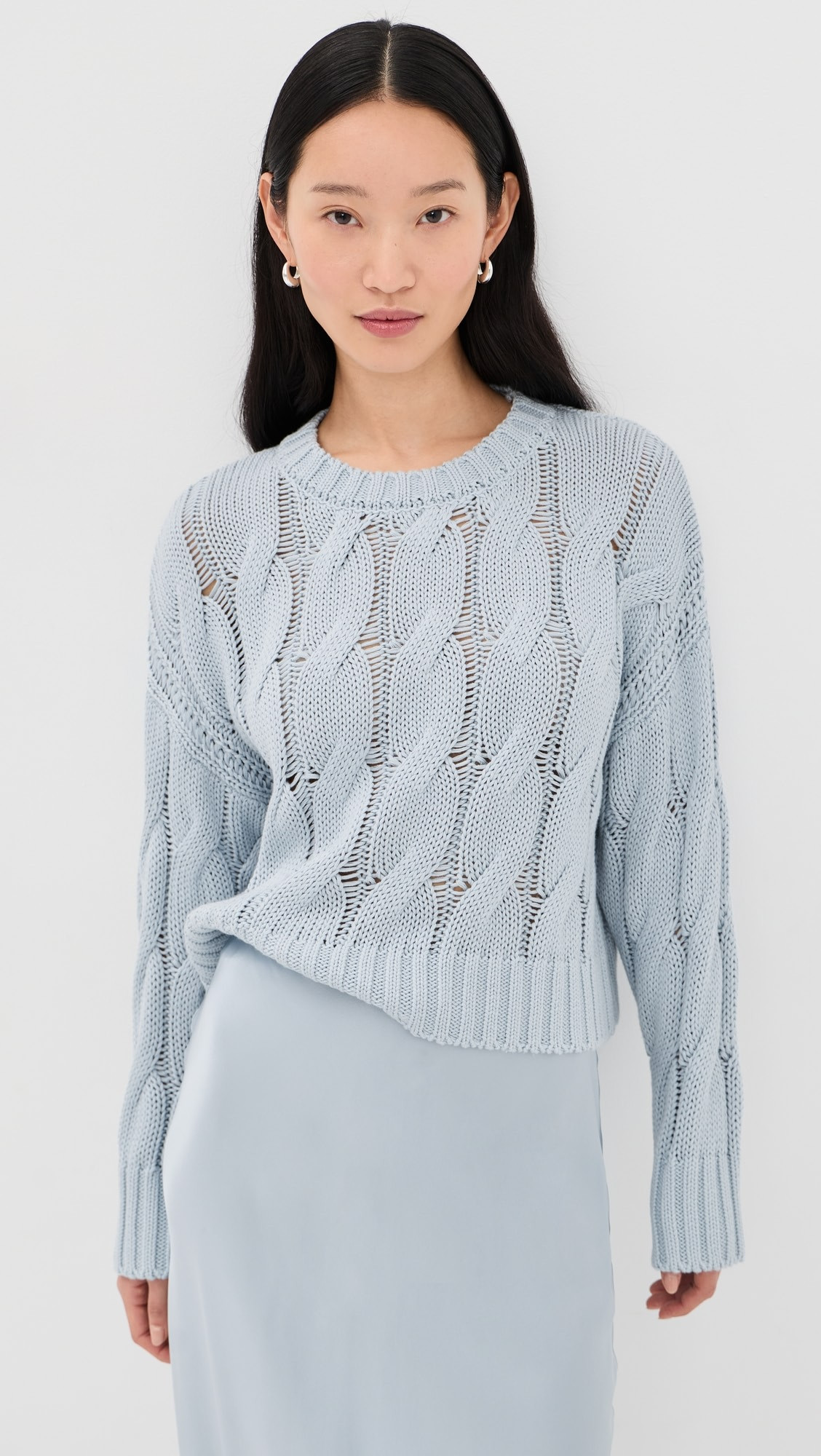 Sablyn Tristan D Crewneck Cable Pullover | Shopbop | Shopbop