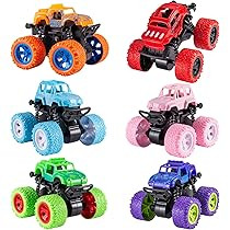 Monster Truck Toys for Kids Boys Girls Toddlers 3, 4, 5, 6, 7, 8 Years Old, Friction Powered Truc... | Amazon (US)