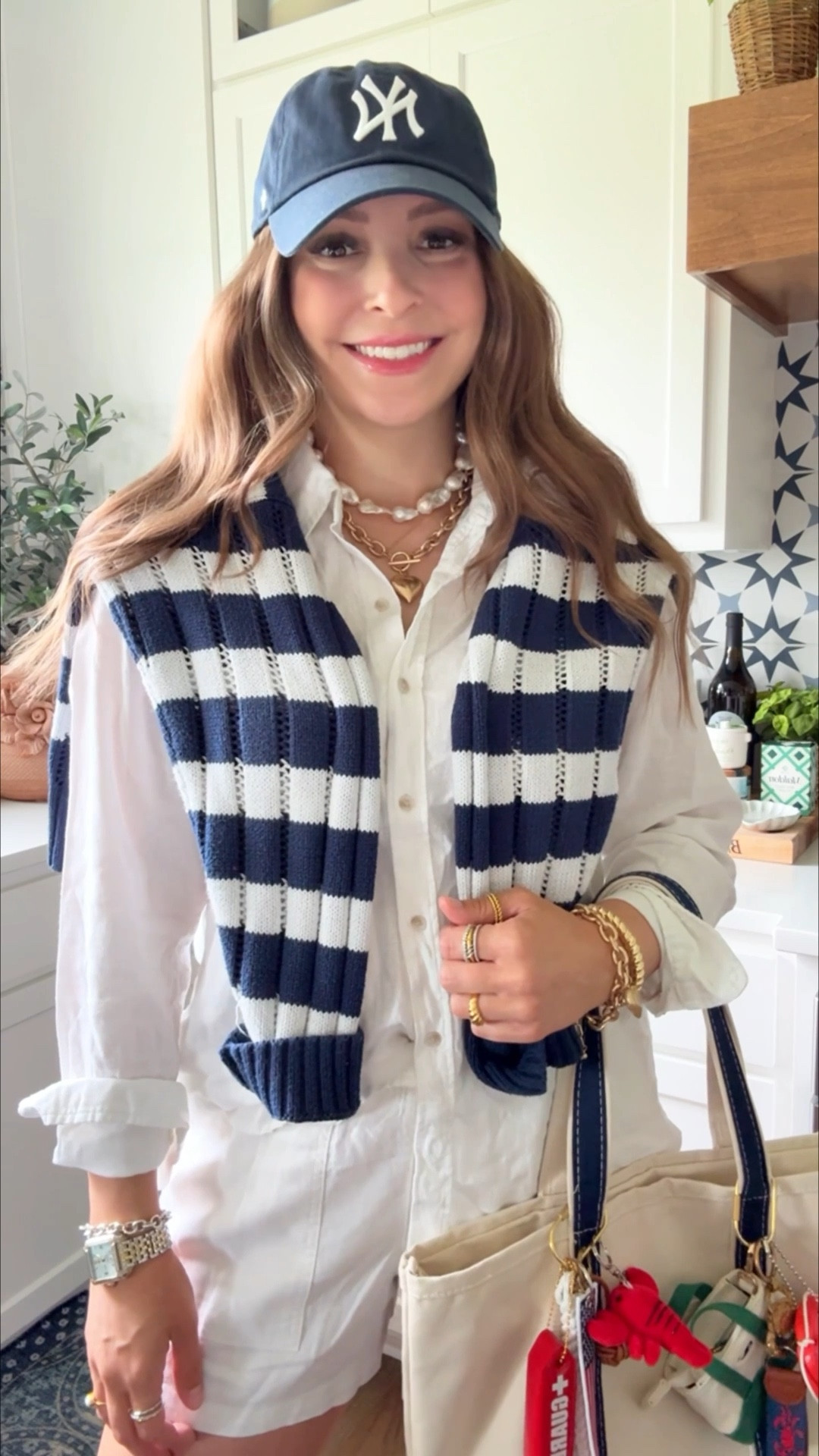 Target matching set, target linen set, target linen shorts, target linen shirt, button down shirt, coastal outfit, linen pants, boat and tote, canvas tote, bag charms, Nancy Meyers, Ralph Lauren, white shorts 

These Target linen matching sets are SO good!😍 and there’s just something about a crisp, white linen set!🐚⚓️ effortless, comfy but cute! All the Nancy Meyers vibes!🌊 wearing M top and bottom. Got these shorts in almost every color, they’re perfection to pair with sweaters, too! Also got the blue/white stripe matching set! 

#LTKFindsUnder100 #LTKFindsUnder50 #LTKSwim