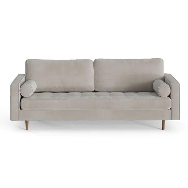 Geo 84'' Velvet Sofa | Wayfair North America