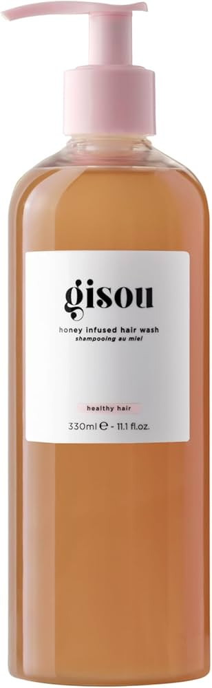 Gisou Honey Infused Hair Wash, Hydrates and Cleanses for Softer and Stronger Hair, Nourishes and ... | Amazon (US)