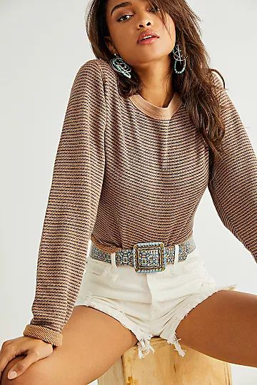 Byzantine Printed Belt | Free People (Global - UK&FR Excluded)