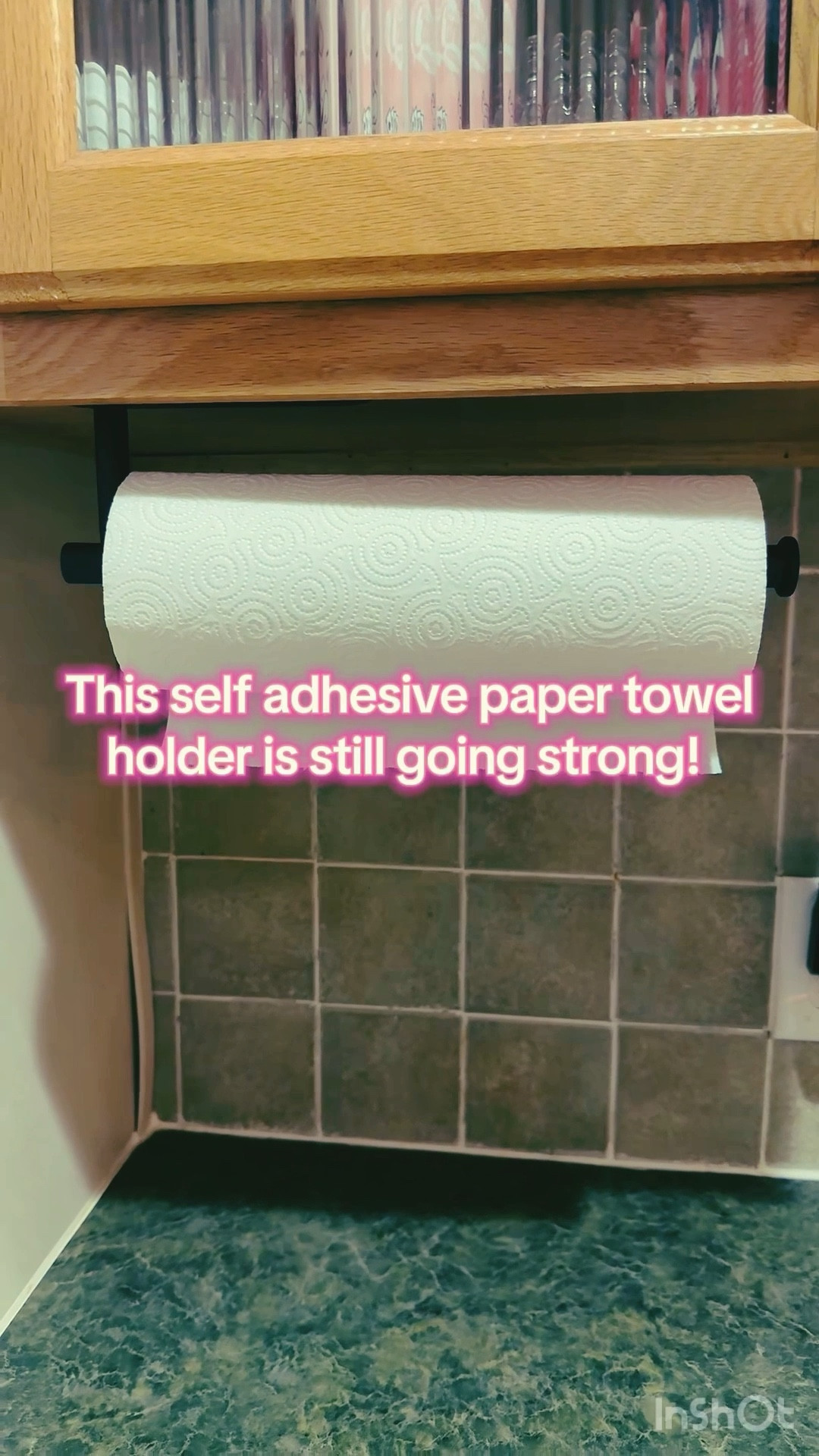 Under-cabinet paper towel holder that’s still holding strong after 3 months 🙌 

#LTKFindsUnder100 #LTKdayinmylife #LTKFindsUnder50