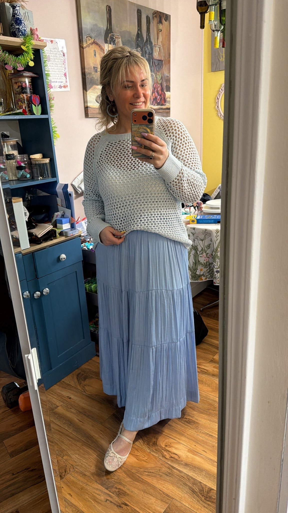 Wearing XL in skirt and top

#LTKPlusSize #LTKootd #LTKMidsize