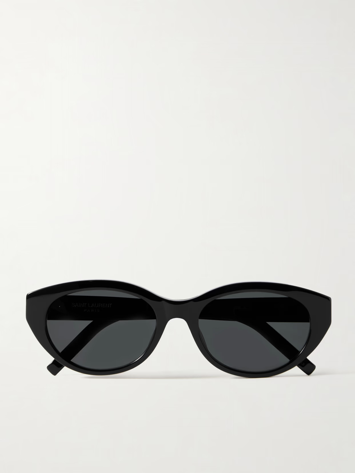 SAINT LAURENT EYEWEAR - Cat-eye Acetate Sunglasses - Black | NET-A-PORTER (US)