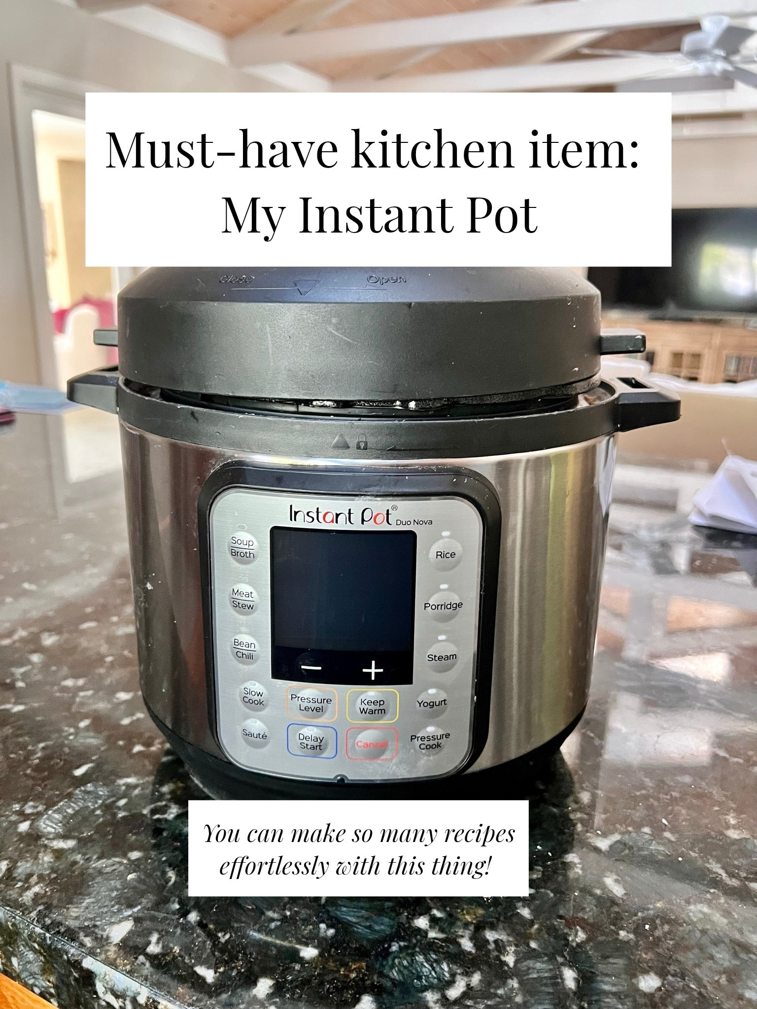 If there is one kitchen tool I would never give up it is my Instant Pot and I am pretty sure anyone who owns one feels the same way! I actually have two – a 3 quart for smaller meals and a 6 quart for family sized portions – and between the two of them they get used more than almost anything else in my kitchen.

Here is why I love pressure cooking so much. What normally takes hours on the stovetop or in the oven gets done in a fraction of the time in the Instant Pot. Think fall apart tender pot roast in under an hour, perfectly cooked dried beans in 30 minutes, the fluffiest mashed potatoes you have ever tasted, and the easiest to peel hard boiled eggs every single time.

Pressure cooking also locks in more nutrients and flavor than traditional cooking methods, which means your food not only gets done faster but actually tastes better too!

Whether you call it an Instant Pot, a pressure cooker, or an Instapot, this is the one appliance I recommend to every home cook without hesitation. We have dozens of Instant Pot pressure cooker recipes on The Feathered Nester to help you get the most out of yours!

Sharing my favorite Instant Pot models below

#LTKfoodie #LTKdayinmylife #LTKmomlife
