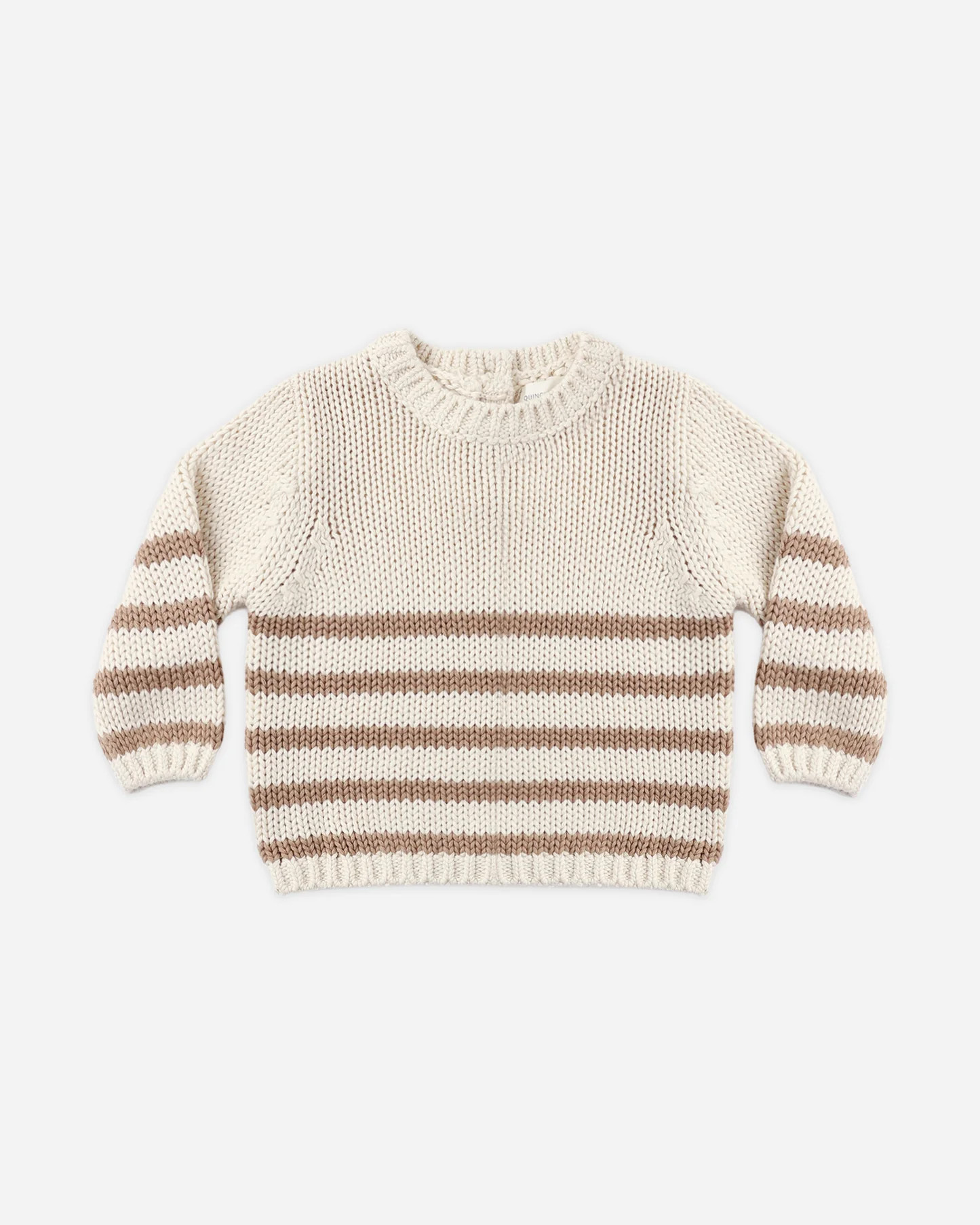Rex Sweater Almond Stripe | Rylee + Cru