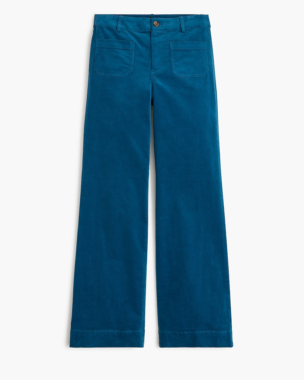 Lizzie corduroy high-rise wide-leg patch-pocket pant | J.Crew Factory