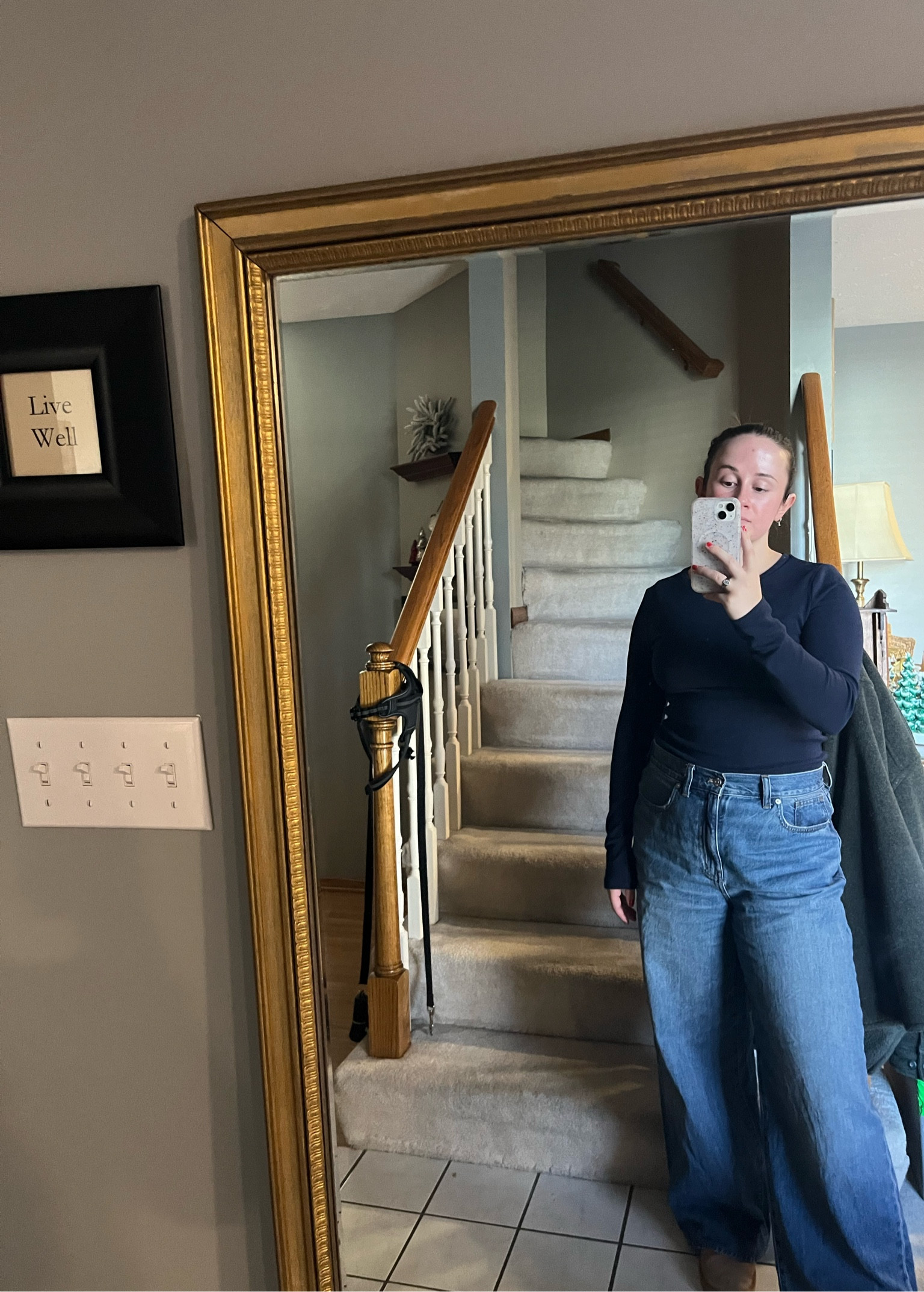 Winter ootd 

Denim, long sleeve, casual, Madewell, gap

#LTKSeasonal #LTKstyletip #LTKU