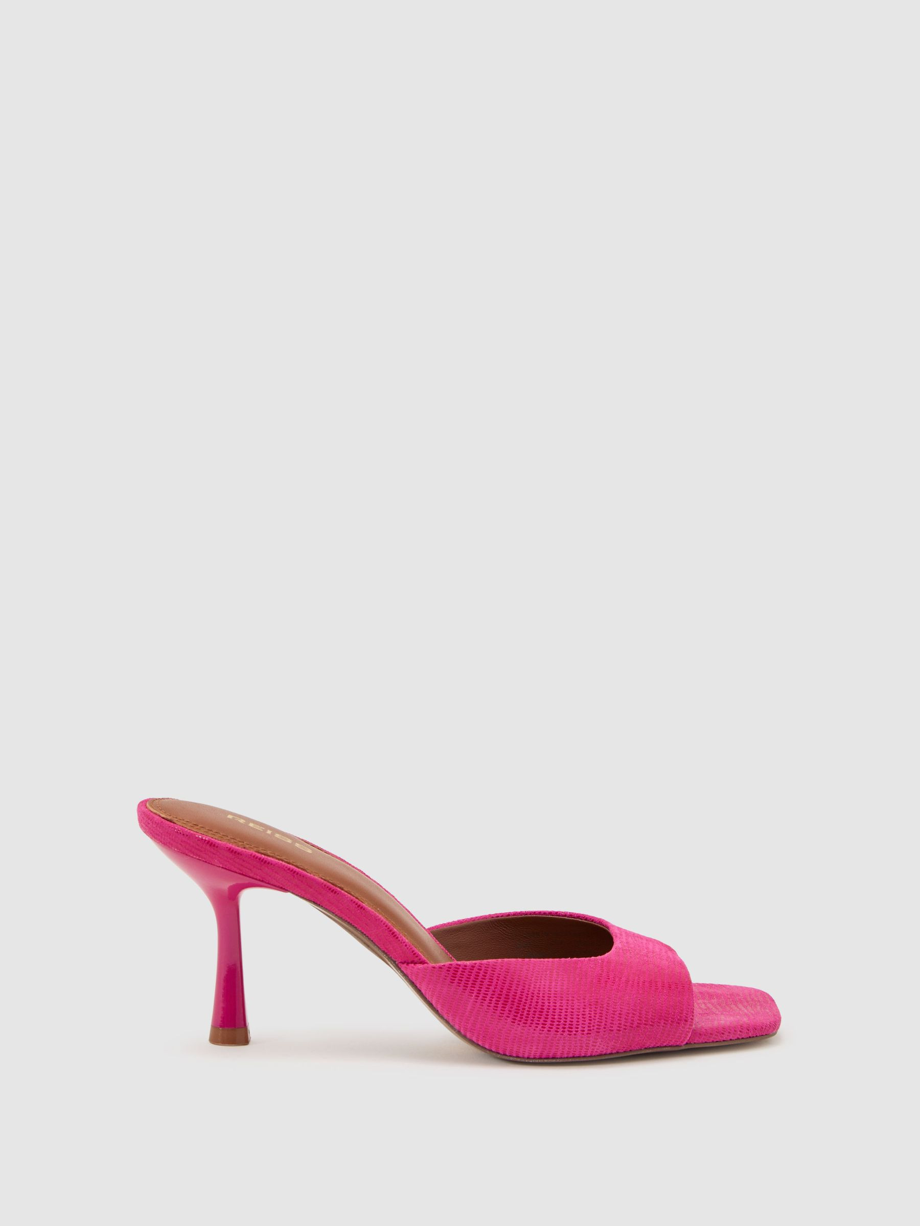 Reiss Sandals in Pink - REISS | Reiss UK