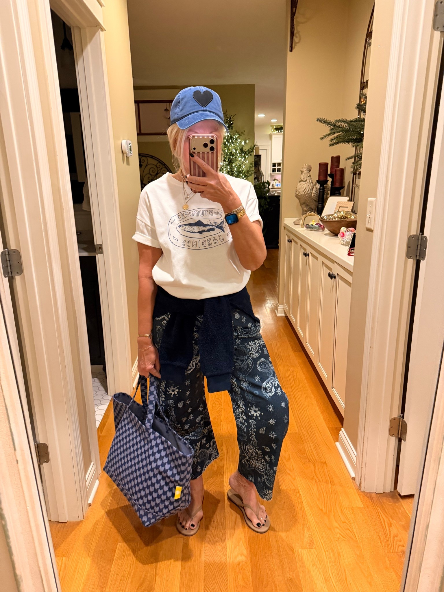 blue + white 

#LTKOver40 #LTKootd #LTKSeasonal