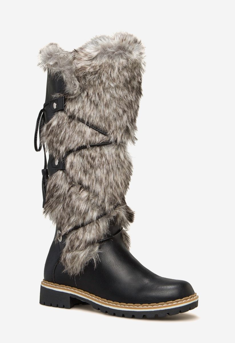 Rooney Faux Fur Boot | ShoeDazzle