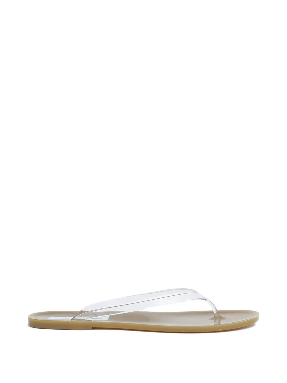Christopher Esber Jo transparent flip flops - Green | Farfetch Global