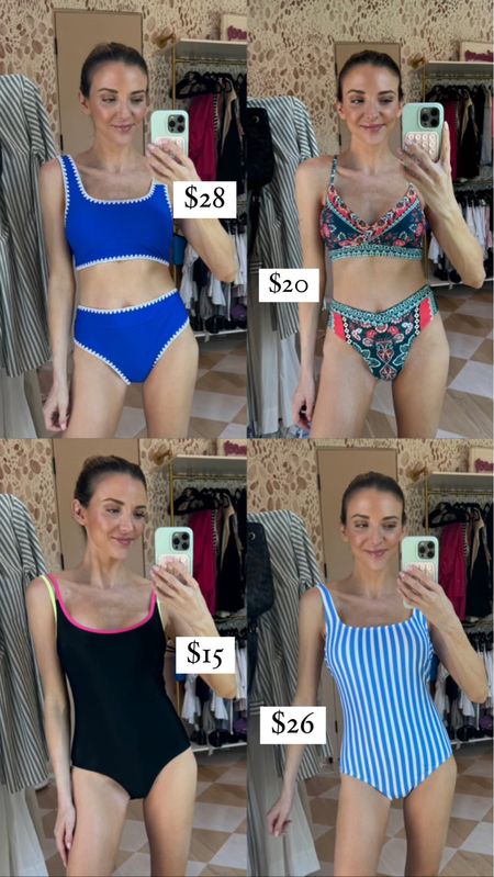 Swimsuits for summer from l from @Walmartfashion #walmartfashion #walmartpartner ☀️

All under $30. Size small in all

#LTKSeasonal #LTKFindsUnder50 #LTKSwim