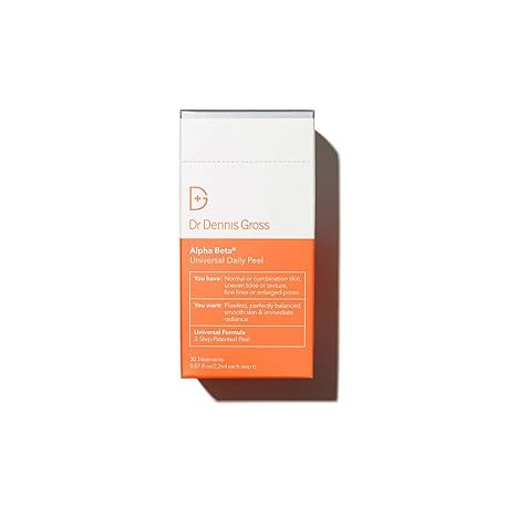 Dr Dennis Gross Alpha Beta Universal Daily Peel: for Uneven Tone or Texture and Fine Lines or Enl... | Amazon (US)
