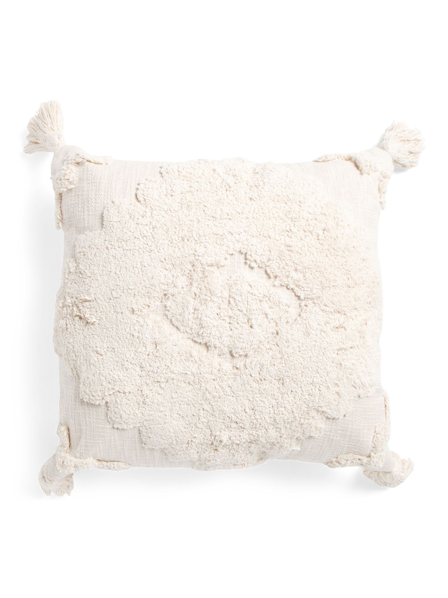 20x20 Tufted Pillow | TJ Maxx