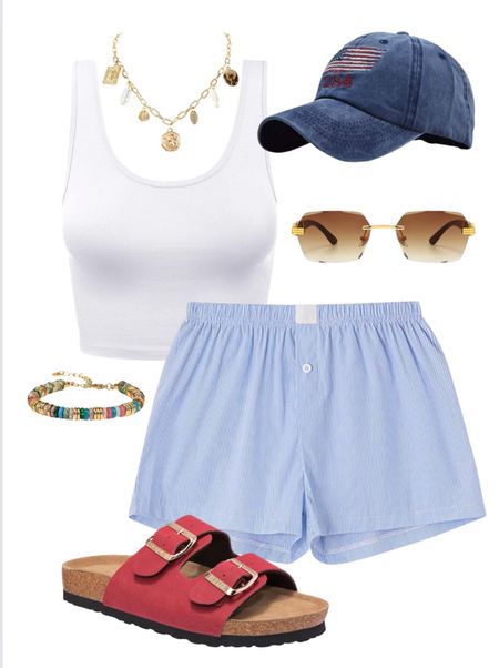 Summer coastal outfit 🍓