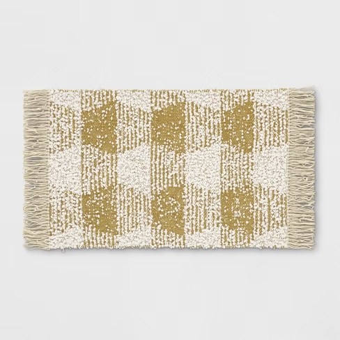 2'X3' Geometric Area Rug Yellow - Threshold™ | Target