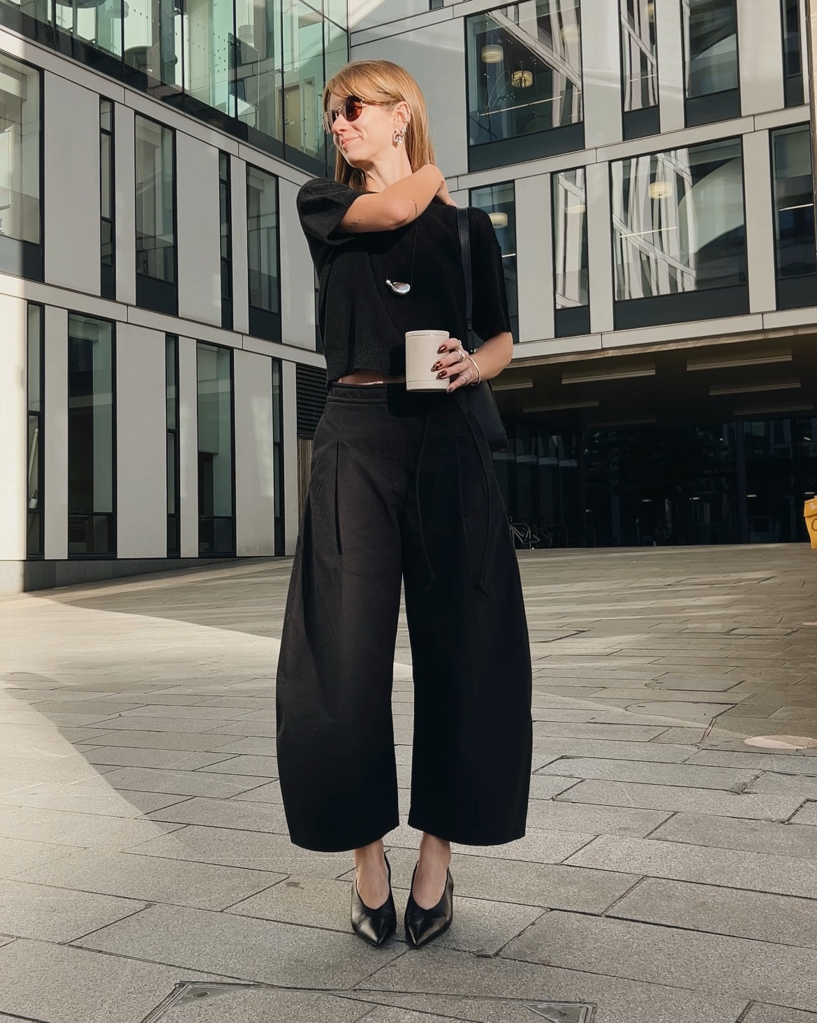 Full black look for the office 🤍🤍

#LTKstyletip #LTKuk #LTKworkwear