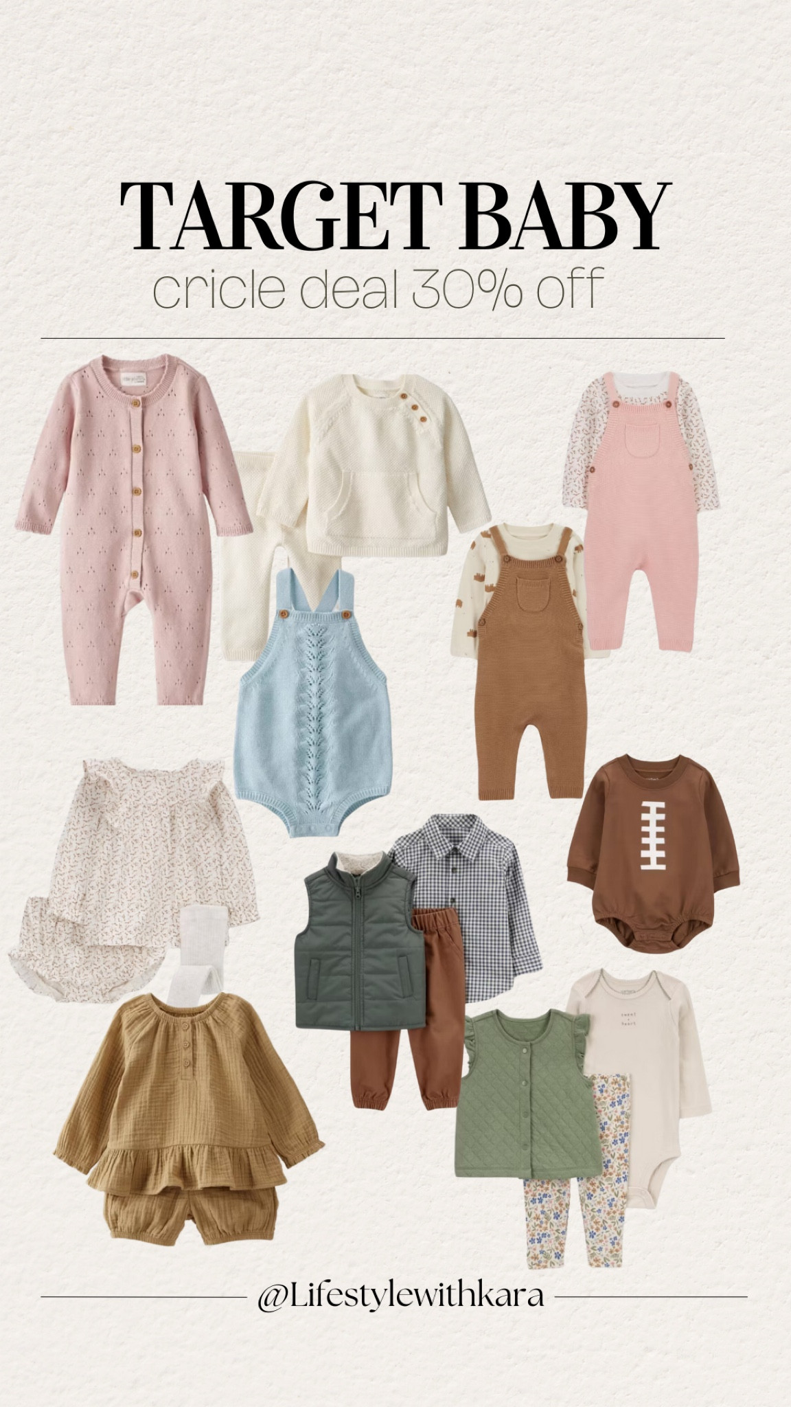 Target circle deal 30% off baby clothes! 

#LTKBaby #LTKSaleAlert #LTKBump