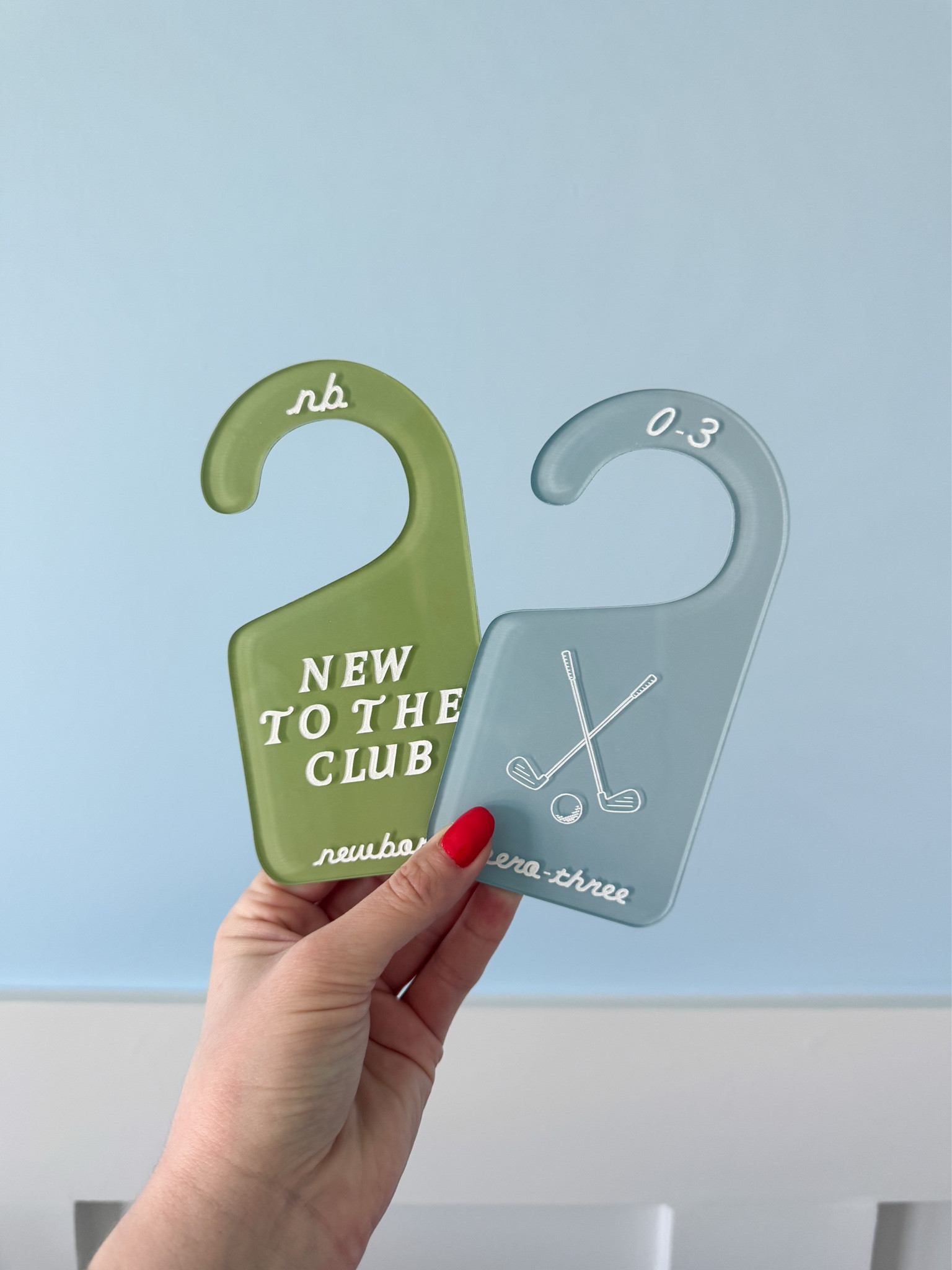 Small business baby favorite! I love these hanger separators, the golf theme is so cute! 

Etsy, nursery, mom, baby, newborn, decor 
