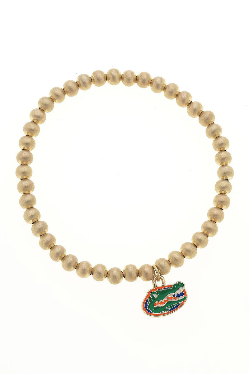 Florida Gators Ball Bead Stretch Bracelet | CANVAS