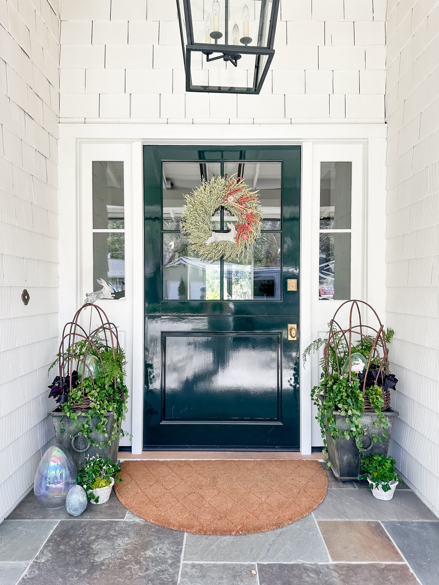 These willow cloches in my spring pots were a top seller this week. I used the 25” size  

#LTKhome