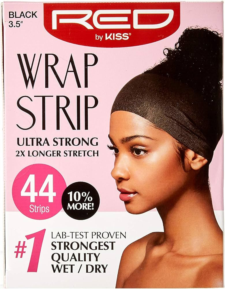 Red by Kiss Wrap Strip, Ultra Strong 2X Longer Stretch, 44 Strips Lab-Test Proven Strongest Quali... | Amazon (US)