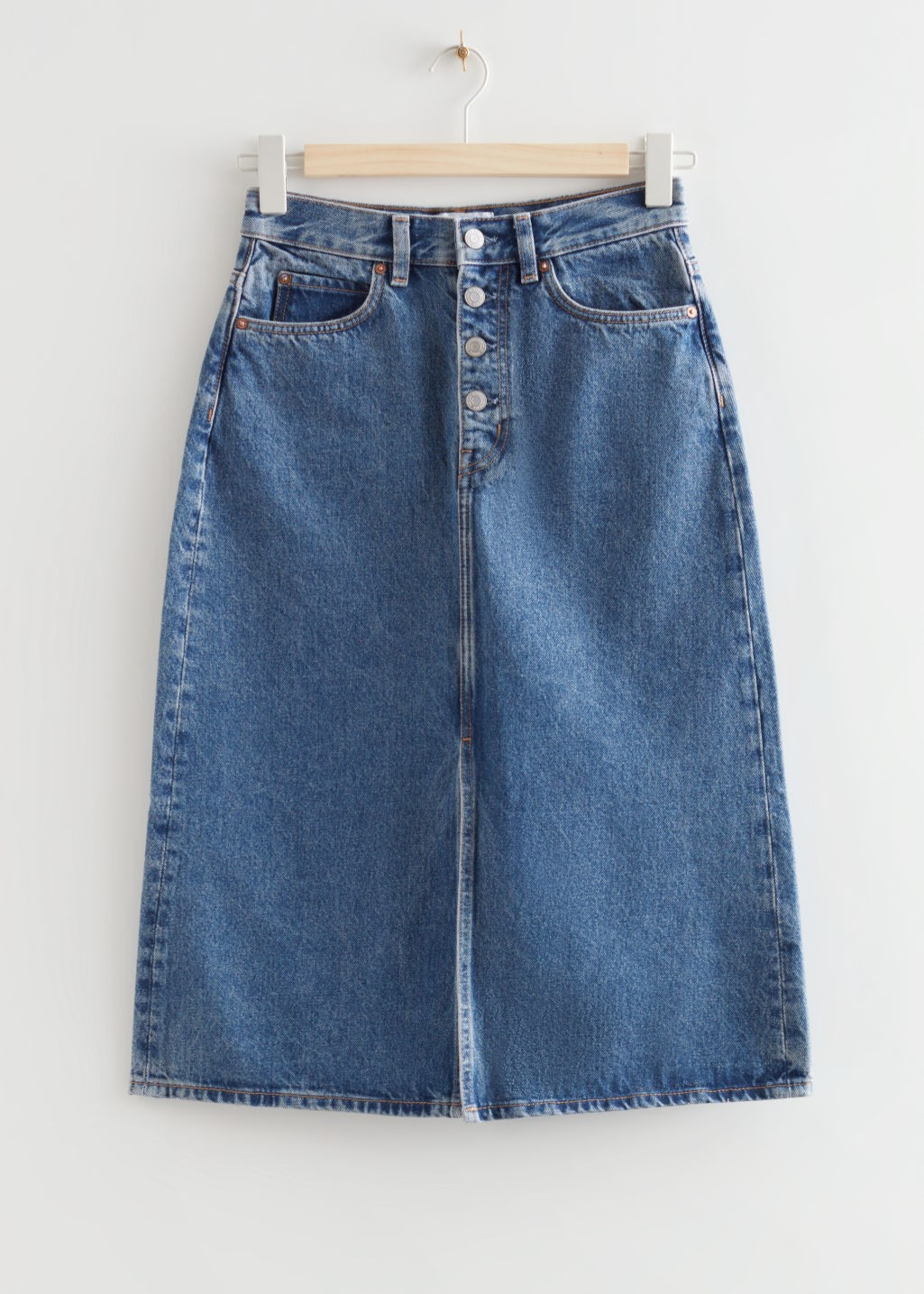 Denim Midi Skirt | & Other Stories (EU + UK)